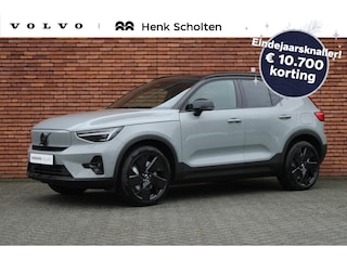 Volvo EX40 Single Motor Extended Range Plus Black Ed. 82 kWh | Eindejaarsknaller Nieuwprijs € 56.430,= eerste tenaamstelling 30-12-2025 | Adaptieve cruise control | Harman Kardon Geluidsinstallatie | Stoelen voor verwarmbaar | Stuurwiel verwarmbaar | 360 graden camera | Pilot assist | 20'' Lichtmetalen Black Ed. velgen | Extra getinte ramen achter