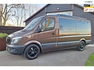 Mercedes-Benz Sprinter 316 2.2 CDI Automaat. Camper 6 persoons, Slaap-Hef-dak, Luifel, Fietsendrager, Airco, Luchtvering stoelen.
