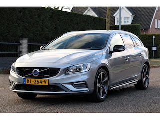 Volvo V60 2.4 D6 AWD Plug-In Hybrid R-Design | NAVI | CLIMA | CRUISE | TREKHAAK | LEDER | ZEER MOOIE DEALER ONDERHOUDEN AUTO |