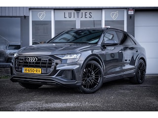 Audi Q8 55 TFSI quattro S-line I Panodak I B&O I RS-zetels I Luchtvering I 360° I Matrix I HuD I Elek.Trekhaak