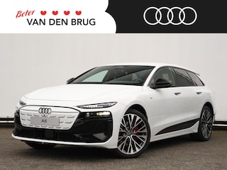Audi A6 e-tron S edition 83 kWh | 286 PK Avant | Zwart optiek | Privacy glas | Trekhaak | Rode remzadels |
