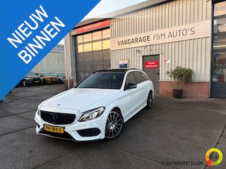 Mercedes-Benz C-klasse Estate 180 AMG Sport Edition PDC, Camera, Pano, Leder, Stoelverwarming