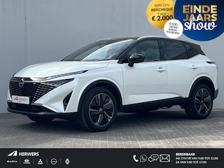 Nissan Qashqai 1.3 MHEV Xtronic Tekna Automaat / €5000,- Nissan Voorraadvoordeel / Nieuw uit voorraad leverbaar! / Panoramadak / Google Maps Navigatie / HUD / 360° Camera / Apple Carplay & Android Auto / Elektrische Achterklep / Stuur- en Stoelverwarming voor / Voorruit Verwarming / Elektrische Verstelbare Bestuurdersstoel met geheugenset / Adaptieve Cruise Control / Climate Control / Keyless Entry & Start /