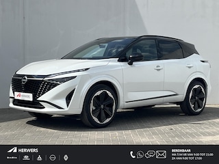 Nissan Qashqai 1.3 MHEV Xtronic N-Design Automaat / €5000,- Nissan Voorraadvoordeel / Nieuw uit Voorraad Leverbaar / Panoramadak / Google Maps Navigatie / 360° Camera / Stuur- en Stoelverwarming voor / Voorruit Verwarming / Adaptieve Cruise Control / Climate Control / Keyless Entry & Start / Alcantara & Lederen Bekleding