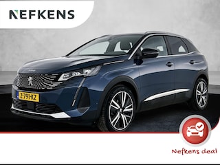 Peugeot 3008 1.2 GT 130pk Automaat | Trekhaak | 1ste eigenaar | 19"LMV | Massagestoelen | Dodehoekdetectie | 19"LMV | Camera | Navigatie | Adaptieve Cruise Control | Apple Carplay/Android Auto \