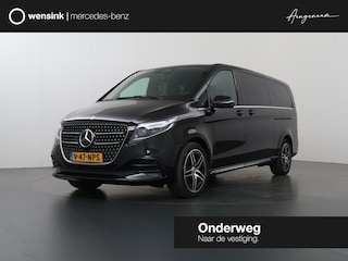 Mercedes-Benz V-klasse 300d | XL L3 | AMG | 4-MATIC | Dubbele Cabine | 360 CAMERA | DISTRONIC PLUS | LEDER ZWART "LUGANO" | ALARM | STOELVERWARMING | NAVIGATIE | CARPLAY | ANDROID AUTO | CLIMATE CONTROL | DAB+ | CERTIFIED