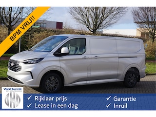Ford Transit Custom 320L 170PK Aut. Limited BPM VRIJ!! 13" Navi, Adap. Cruise, Camera, 17" LM, LED, 2x Schuifdeur!! NR. S01*