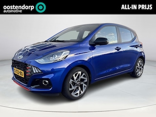 Hyundai i10 1.0 T-GDI N Line 5-zits Climate Control | Navigatiesysteem | Parkeersensoren achter | Apple CarPlay & Android Auto |101 PK | N-Line | Stoel- en stuurverwarming | Cruise Control | 12 maanden BOVAG garantie