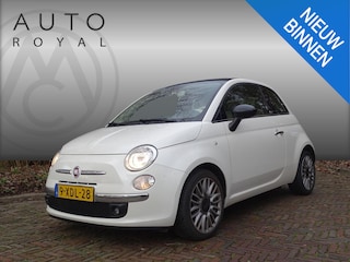 Fiat 500 0.9 TwinAir Turbo Cult CABRIO| NAVIGATIE| AIRCO| PARKEERSENSOREN | LM-VELGEN| BEDIENBAAR STUUR| LEDER INTERIEUR