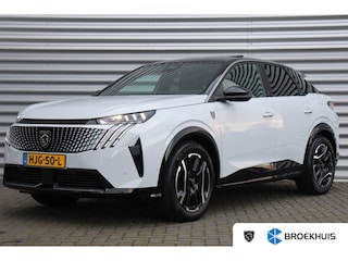 Peugeot 3008 73KWH GT AVANTAGE 214PK / NAVI / LEDER / CLIMA / FULL-LED / 19" LMV / KEYLESS / WARMTEPOMP / PANO. DAK / TREKHAAK / 360° CAMERA / ADAPT. CRUISECONTROL / WINTERPAKKET / NIEUWSTAAT !!