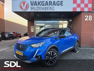 Peugeot 2008 EV GT Pack 50 kWh // SCHUIF-KANTELDAK // DODEHOEK // LEDER-ALCANTARA // FULL LED // ADAPT. CRUISE // KEYLESS //