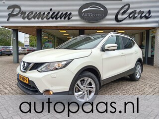 Nissan Qashqai 1.2 116PK Automaat Tekna 17".Alle opties|Parelmoerwit|Nieuwstaat!