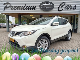 Nissan Qashqai 1.2 116PK Automaat Tekna 17".Alle opties|Parelmoerwit|Nieuwstaat!