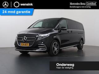 Mercedes-Benz V-klasse 300d | XL L3 | AMG | 4-MATIC | Dubbele Cabine | 360 CAMERA | DISTRONIC PLUS | LEDER ZWART "LUGANO" | ALARM | STOELVERWARMING | NAVIGATIE | CARPLAY | ANDROID AUTO | CLIMATE CONTROL | DAB+ | CERTIFIED