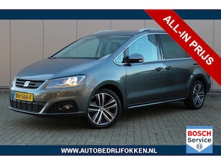 Seat Alhambra 1.4 TSI 150pk DSG FR Business Intense 7p. | Elektrische schuifdeuren | Camera | Elektrische achterklep | Full Link | Zwenkbare trekhaak | Alcantara/Leder