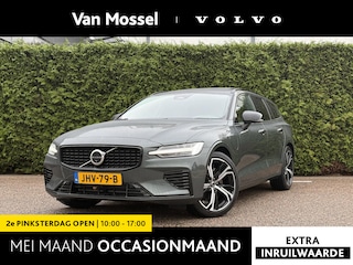 Volvo V60 T6 Plug-in hybrid AWD Ultra Dark 360 Camera | Geventileerd leer | BLIS | Pilost Assist | RIJDENDE DEMO