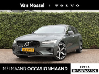 Volvo V60 T6 Plug-in hybrid AWD Ultra Dark 360 Camera | Geventileerd leer | BLIS | Pilost Assist | RIJDENDE DEMO