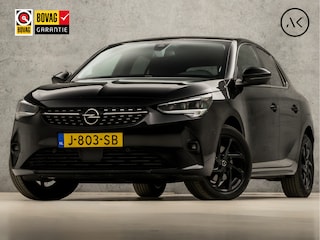 Opel Corsa 1.2 Elegance Black Edition (APPLE CARPLAY, STUUR/STOEL VERWARMING, GROOT NAVI, CAMERA, LEDER, ELEKTRISCHE STOELEN, MASSAGE STOELEN, LED KOPLAMPEN, GETINT GLAS, NIEUWSTAAT)