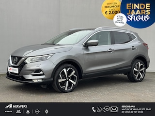 Nissan Qashqai 1.3 DIG-T Tekna / Automaat / Panoramadak / Lederen Bekleding / 360 Camera / Apple Carplay & Android Auto / Keyless / Stoelverwarming / Elektr. Stoel /