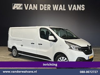 Renault Trafic 2.0 dCi 120pk L2H1 inrichting Euro6 Airco | Camera | Omvormer | Navigatie | LED | Trekhaak Cruisecontrol, Parkeersensoren, Bijrijdersbank
