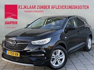 Opel Grandland X BWJ 11-2020 | 1.2T 131PK Bus Executive | TREKHAAK | CLIMA | NAVI | LEDER/STOF | SPORTSTOELEN | PDC 2X | CARPLAY |
