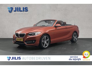BMW 2-serie Cabrio 220i Sport | Leder | Stoelverwarming | LED | Parkeersensoren | Cruise control