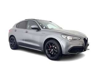 Alfa Romeo Stelvio 2.0 T Veloce AWD B-Tech Business Edition Aut. *PANO | LEATHER | XENON | ADAPTIVE-CRUISE | MEMORY-PACK | BLIND-SPOT | HEATED-SPORTSEATS | CAMERA | DAB+ | KEYLESS | SHIFT-PADDLES | PRIVACY-GLASS | NAVI-FULLMAP | TOWBAR | 20''