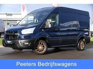 Ford Transit 350 2.0 TDCI L2H2 PB Edition Cruise, Sensoren, 130pk, Automaat, Trekhaak, Airco, Radio, Uniek!