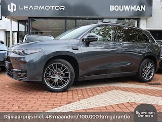 Leapmotor C10 REEV Plug-in hybride 28,4 kWh 215PK Automaat Design NIEUW, Rijklaarprijs | Panoramadak | Camera 360 | Adaptieve Cruise Control