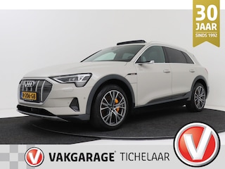 Audi e-Tron 55 quattro advanced Pro Line Plus 95 kWh | Leer/alcantara | Panoramdak | Virtuele spiegels | SOH 93%