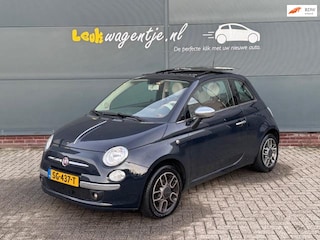 Fiat 500 1.3 JTD Lounge *uniek: dieselmotor *schuifdak *leer