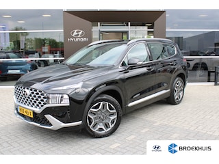 Hyundai Santa Fe 1.6 T-GDI PHEV Comfort Smart 7p. | Eleketrisch bedienbare stoelen | Lederen bekleding | Navigatie | Parkeersensoren | Achteruitrijcamera | Stoelverwarming | | Achterbank in delen neerklapbaar | Achterbank verstelbaar | Achteruitrijcamera
