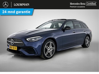 Mercedes-Benz C-klasse Estate 300 e Star Edition LIMITED AMG Line | Night Pakket | Panorama Schuif-Kanteldak | Memory voorstoelen | Alarm | Parkeerpakket met 360°-camera. Inclusief 24 maanden MB Certified garantie voor Europa.