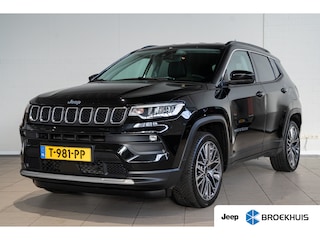 Jeep Compass 4xe 240PK Plug-in Hybrid Limited | Stoel & Stuurverwarming | Navigatie | Keyless | Elektrische Achterklep | 19 inch Lichtmetaal |