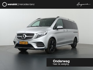 Mercedes-Benz V-klasse 300d 4-MATIC | L2 Lang | AMG | Dubbele Cabine | Distronic Plus | Burmester | Stoelverwarming | Lederen Bekleding | 5-zits | 2500 KG Trekhaak | Parkeercamera | AMG