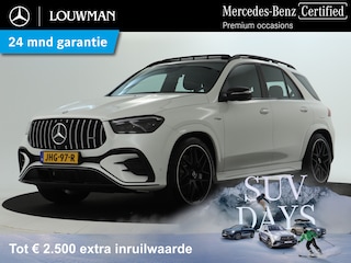 Mercedes-Benz GLE Mercedes-AMG 53 Hybrid 4MATIC+ | Trekhaak | Panorama schuif/kanteldak | Burmester® sound system | 22 Inch AMG Velgen | Alarm Klasse 3 |  Memory Voorstoelen | 360°-Camera | Inclusief 24 maanden MB Certified garantie voor Europa.