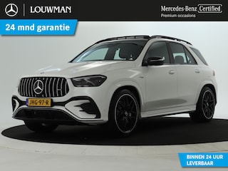 Mercedes-Benz GLE Mercedes-AMG 53 Hybrid 4MATIC+ | Trekhaak | Panorama schuif/kanteldak | Burmester® sound system | 22 Inch AMG Velgen | Alarm Klasse 3 |  Memory Voorstoelen | 360°-Camera | Inclusief 24 maanden MB Certified garantie voor Europa.
