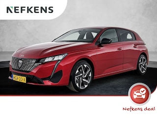 Peugeot 308 Allure Hybrid 145pk Automaat | Extreem lage kilometerstand! | Navigatie | 360° camera | Adaptieve Cruise Control | Climate Control | Parkeersensoren v+a | Keyless | Led koplampen | Armsteun | Draadloze Apple Carplay / Android Auto + telefoonlader | Digitaal instrumentenpaneel | Donker getint glas | 17" lichtmetalen velgen |