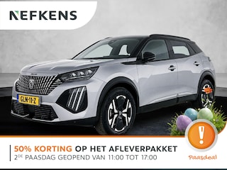 Peugeot 2008 SUV GT Hybrid 145pk Automaat | Navigatie | Achteruitrijcamera | Climate Control | Adaptieve Cruise Control | Full Led koplampen | Parkeersensoren v+a | Keyless | Armsteun | Draadloze Apple Carplay / Android Auto | Digitaal instrumentenpaneel | DAB+ radio | Afwijkende dakkleur | Donker getint glas | 17" lichtmetalen velgen |