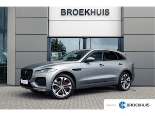 Jaguar F-Pace P400e R-Sport | Pano | 21 Inch | Koel/verw schaalstoelen | Head-Up | El trekhaak| Black Pack | 360gr Camera