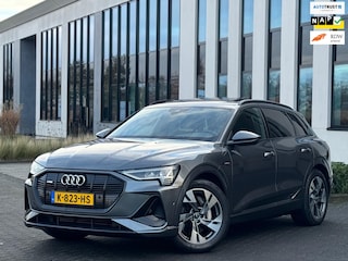 Audi e-Tron 55 quattro S edition 95 kWh,2 X S-LINE, panoramadak, camera, vol opties, 25000 km, 1 e eigenaar, NL auto met nap