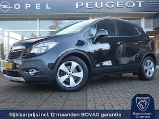 Opel Mokka 1.4 Turbo 140PK Automaat Cosmo, Rijklaarprijs, Navigatie Trekhaak Comfort stoelen Lichtmetalen wielen