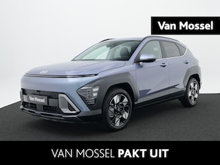 Hyundai Kona 1.6 GDI HEV Premium | Nieuw uit voorraad leverbaar | Lederen bekleding | Stoelverkoeling | Stoelverwarming | Stuurverwarming | Adaptieve Cruise Control | 360 Camera