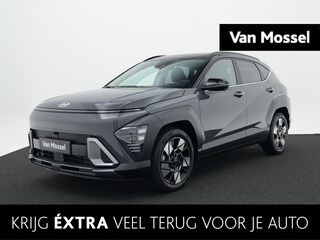 Hyundai Kona 1.6 GDI HEV Premium Sky | Nieuw uit voorraad leverbaar | Schuif/Kantel dak | Lederen bekleding | Stoelverkoeling | Stuurverwarming | Adaptieve Cruise Control | Stoelverwarming