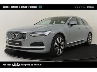 Volvo V90 T6 PLUG-IN HYBRID AWD ULTRA BRIGHT -PANO.DAK|HARMAN/KARDON|GEVENT.LEDER+MASSAGE|360°CAM|TREKHAAK|HEAD-UP DISP.
