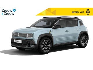 Renault 4 Iconic Comfort Range | Profiteer nu van €1000,- orderpremie | 409KM Actieradius | 165km laden in slechts 15 minuten | Nu in de showroom