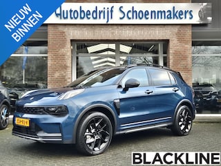 Lynk & Co 01 1.5 261PK! MY23+BLACKLINE! 360-CAMERA STOELVERW. PANO/SCHUIF MEMORY INFINITY DAB NAVI CARPLAY ELEK.ACHTERKLEP 20"LMV