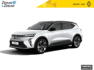 Renault Scénic E-Tech EV87 long range techno MY25 | 3x uit voorraad leverbaar | Nu nog met 17% bijtelling !| Pack Advanced Driving Assist | Nu uit voorraad leverbaar met Gratis 5 jaar fabrieksgarantie en € 3.500,- Zeeuw & Zeeuw korting !