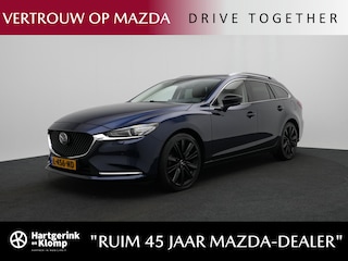 Mazda 6 Sportbreak 2.0 SkyActiv-G Sportive automaat met afneembare trekhaak en all-weather banden : dealer onderhouden