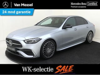 Mercedes-Benz C-klasse 180 AMG Line / Achteruitrijcamera / Stoelverwarming / Night-Pakket / Multispaaks-Velgen /